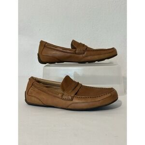 Sperry Top Sider Men 11 M Loafers Slip On Drivers Brown Leather 0238337 Travel